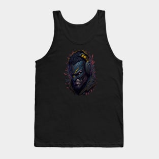 WOLVE WITH MASK Tank Top